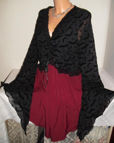 Mortysia goticke saty romwe, xxl