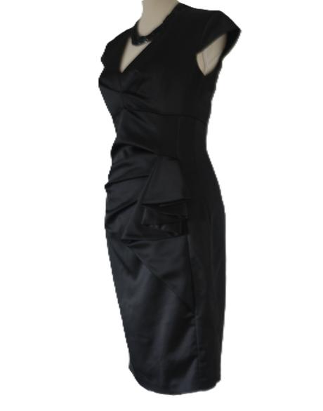 Pinko, čierne elegantné šaty veľ. s, pinko,s