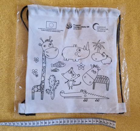 Ruksačik na vymaľovanie, 
