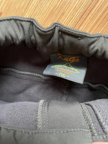 Softshelove zateplene nohavice, kugo,116