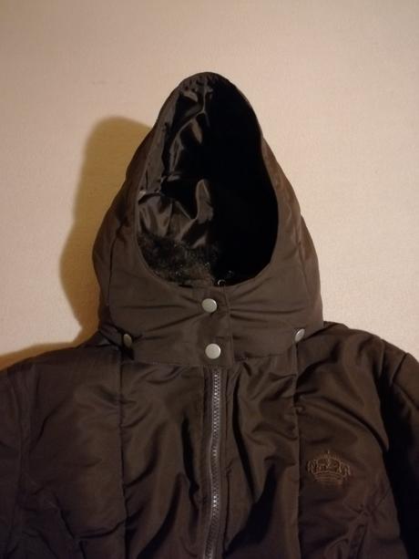 Hnedá vetrovka z lidla s poštou, m