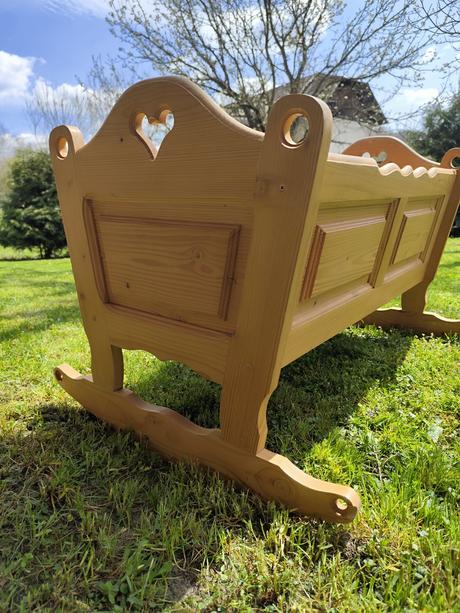 Detská kolíska, šírka (cm): 55,dĺžka (cm): 90