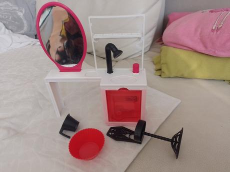 Barbie kadernícky salón,