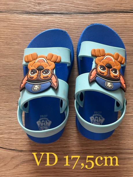 Sandálky paw patrol, 26