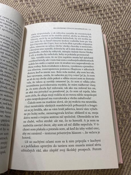 Klamársky život dospelých elena ferrante,