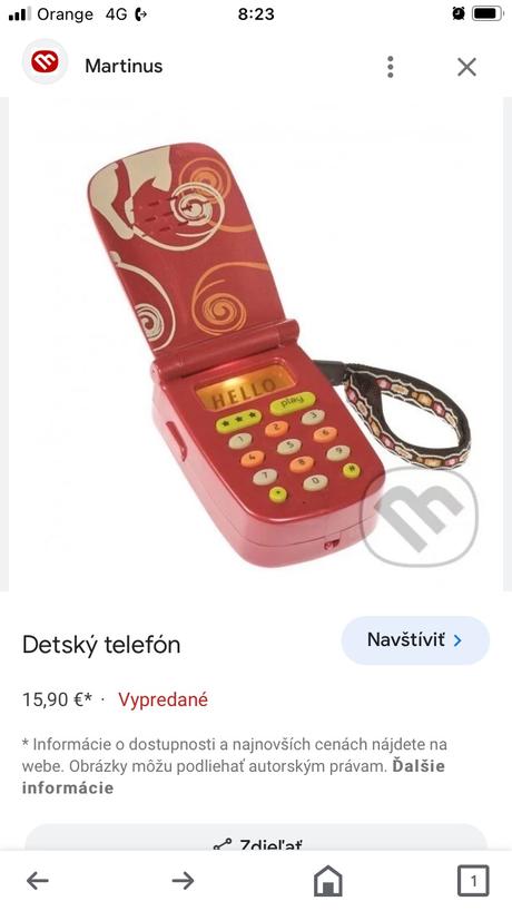 Hračkársky telefón, 