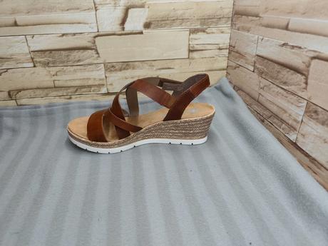 Rieker 39 - dámske kožené sandále, rieker,39