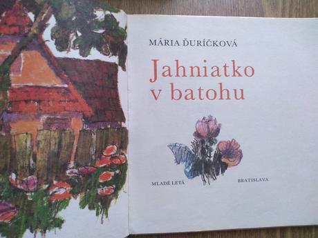Jahniatko v batohu - mária ďuríčková,