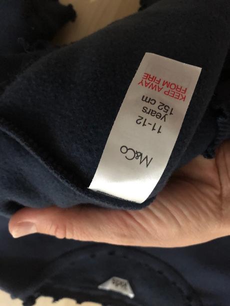 Raz oblecena mikina, m&co,152