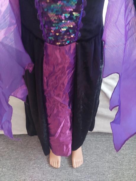 Guirca maleficient karnevalový kostým veľ.110-116,