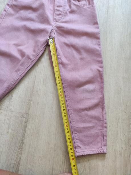 Krasne rifle joggerky, h&m,110