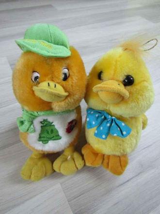 Plyšové kačky 2 ks so zvukom,