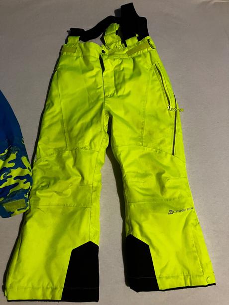 Oteplováky a bunda, alpine pro,110