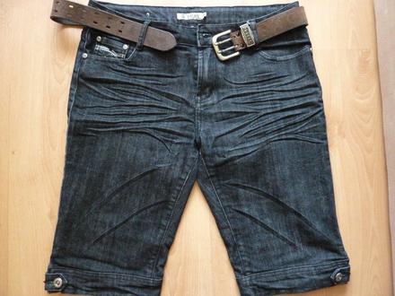 Dámske riflové kraťasy č. 31, m