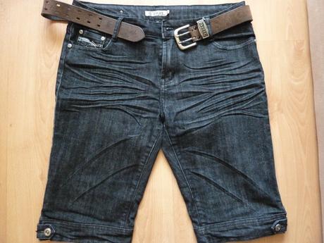 Dámske riflové kraťasy č. 31, m