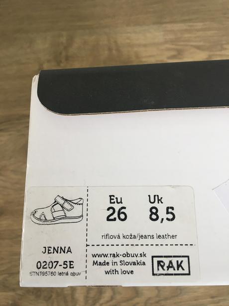 Sandále rak, rak,26