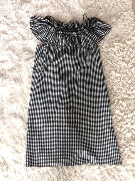 Čiernobiele šaty, h&m,l