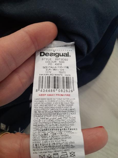 Tričko elza desigual, desigual,152