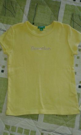 Tričko krátky rukáv, benetton,110