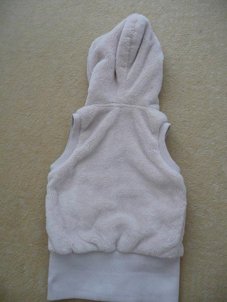 Teplá vestička s kapuckou,, 140