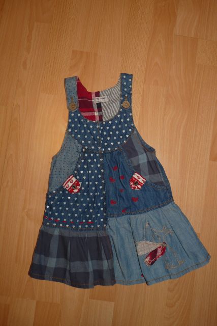 Riflové šaty, next,92