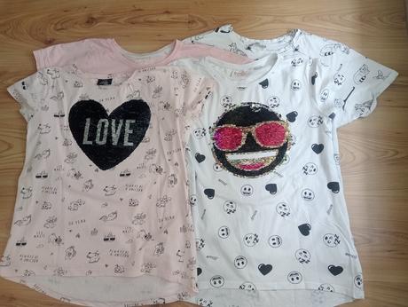 Tričká s flitrami, takko,170
