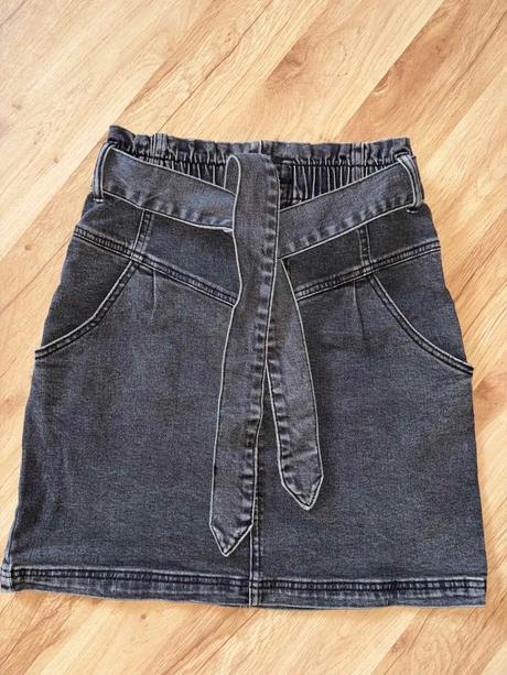 Riflová sukňa, tezenis,s