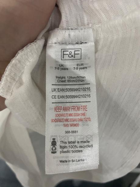 Dievčenské tričko velk.128, f&f,128