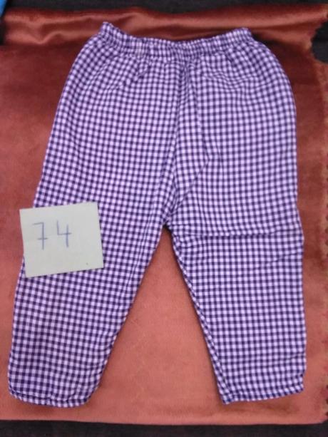 Zateplené nohavice, 74