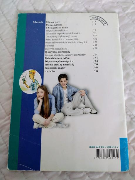 Cvičebnica slovenský jazyk 1 pre stredné školy, 