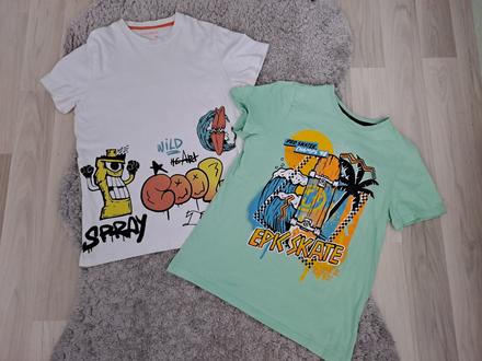 Chlapčenské tričká 2ks, 158