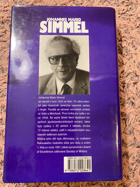 Svůj kalich hořkosti johannes mario simmel,