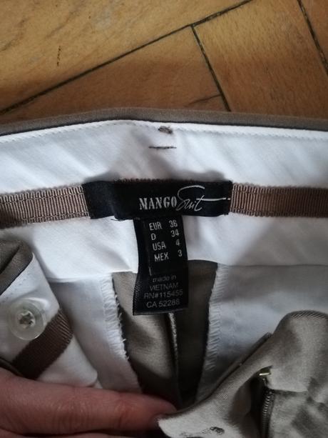 Nohavice mango, mango,36