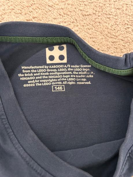 Lego ninjago tricko, lego,140