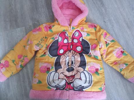 Obojstranná mickey mouse prechodná bunda, disney,110