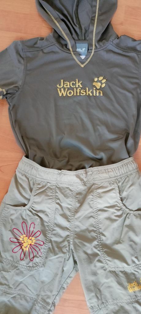 Jack wolfskin komplet na turistiku č.140, jack wolfskin,140