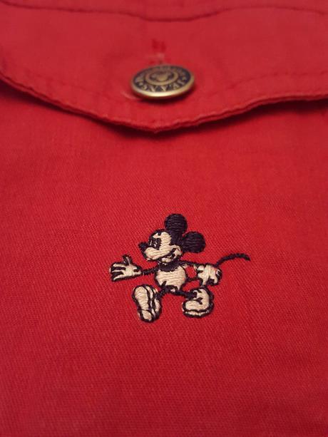 Cervena prechodna bundicka , disney,m