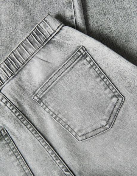 Elastické wide leg džínsy, reserved,164