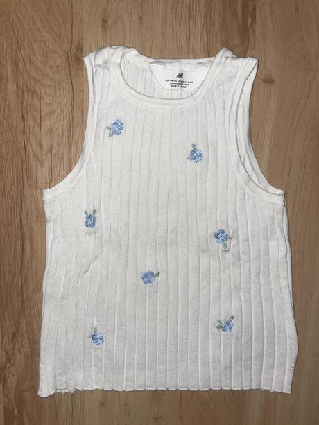 Rebrovany top, h&m,134 / 140