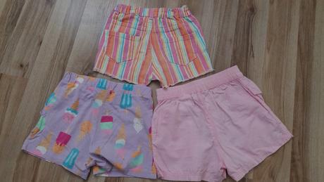 Kraťasy, h&m,128