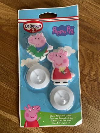 Peppa pig narodeninové sviečky, 