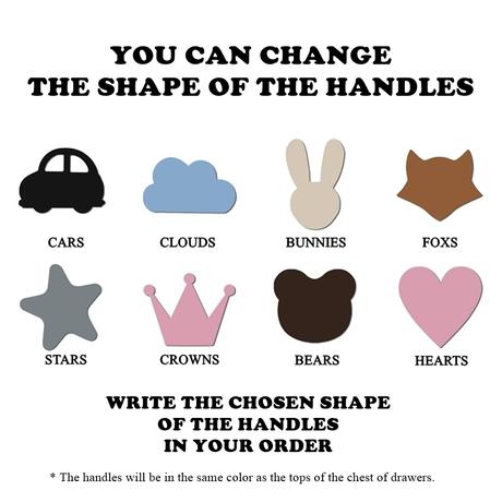 Komoda klasik s 3 zásuvkami - viac farieb - ružová,