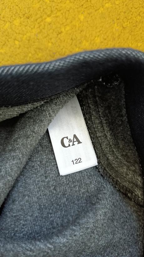 Zateplené legíny c&a (veľkosť 116), c&a,116