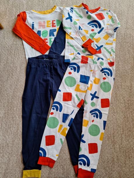 Pyžamá h&m 3 ks, h&m,122