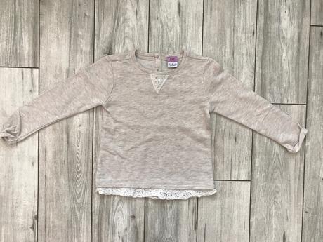 Mikina s čipkou, f&f,116