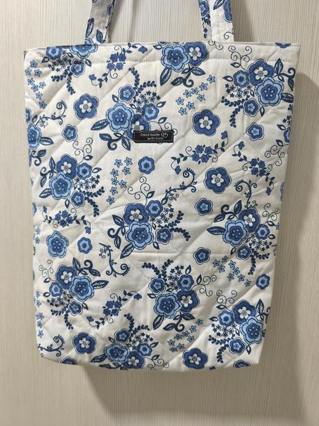 Taška modré kvety, 