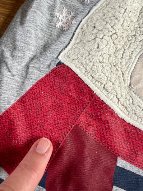 Tricko zimny motiv macko, 128