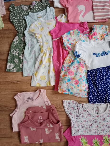 Súprava oblečenia leto, 68–80