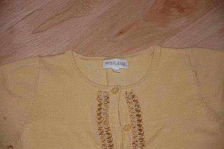 Cardiff sveter yellow, pompdelux,92