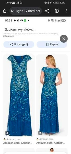 Luxusné šaty adrianna papell, xl
